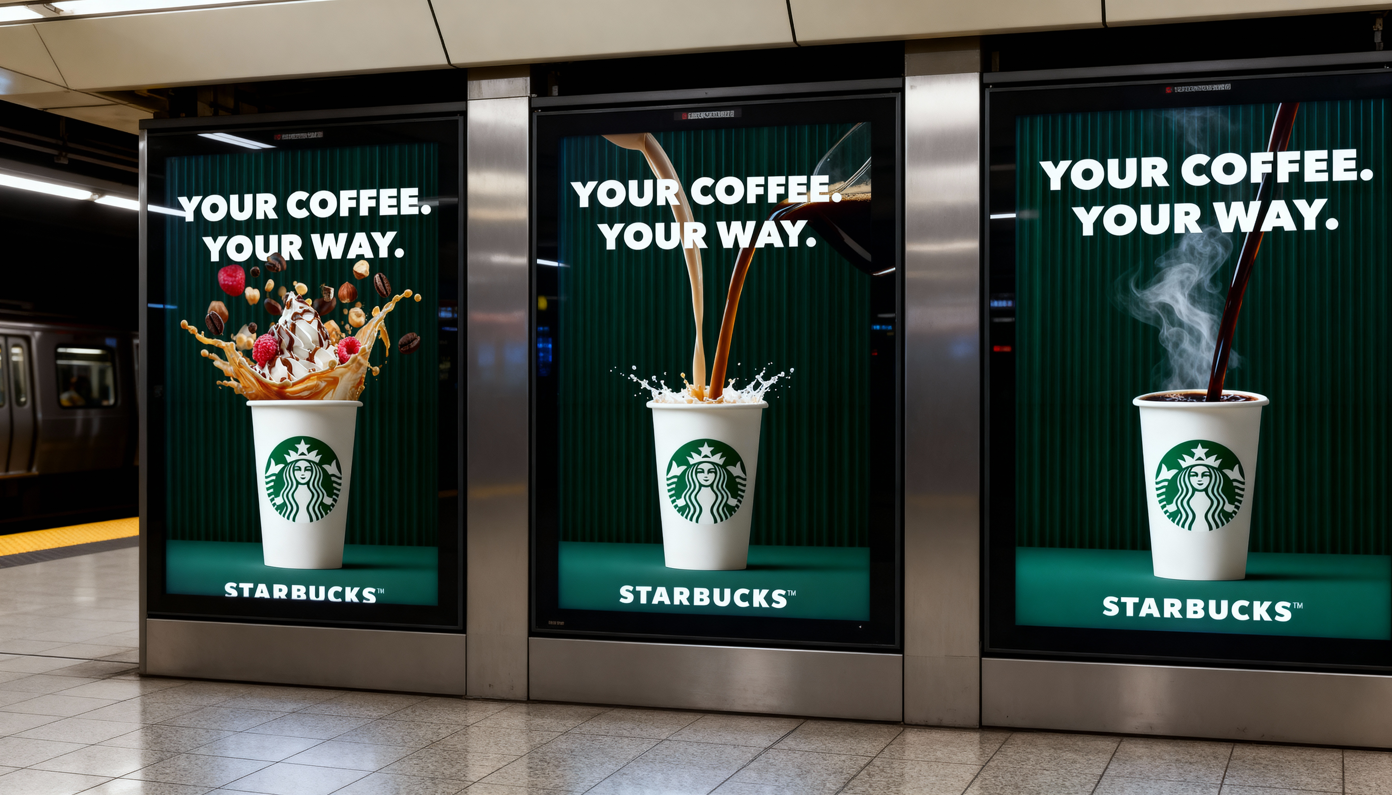 Starbucks variation A visual